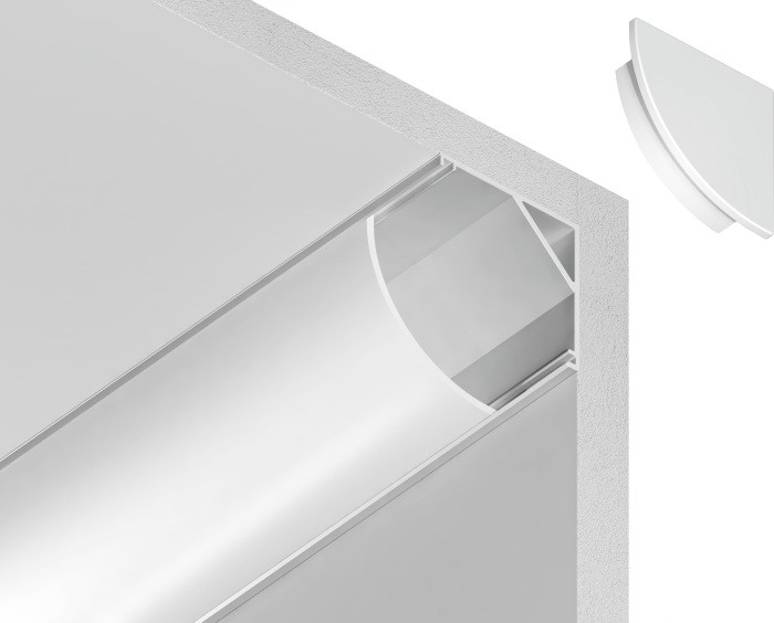 Профиль для светодиодной ленты Illumination GP2100WH Ambrella