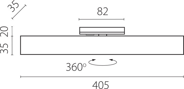 Трековый светильник Lilla 202147 Lightstar