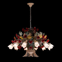 Подвесная люстра Lucia Tucci Fiori Di Rose 1760.12 Подвесная люстра Lucia Tucci Fiori Di Rose 1760.12