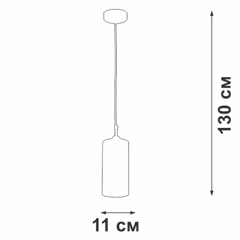 Подвесной светильник V2952-1/1S Vitaluce