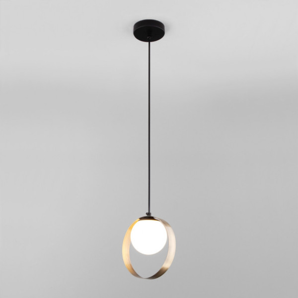 Подвесной светильник Dublin 50205/1 черный / бронза Eurosvet