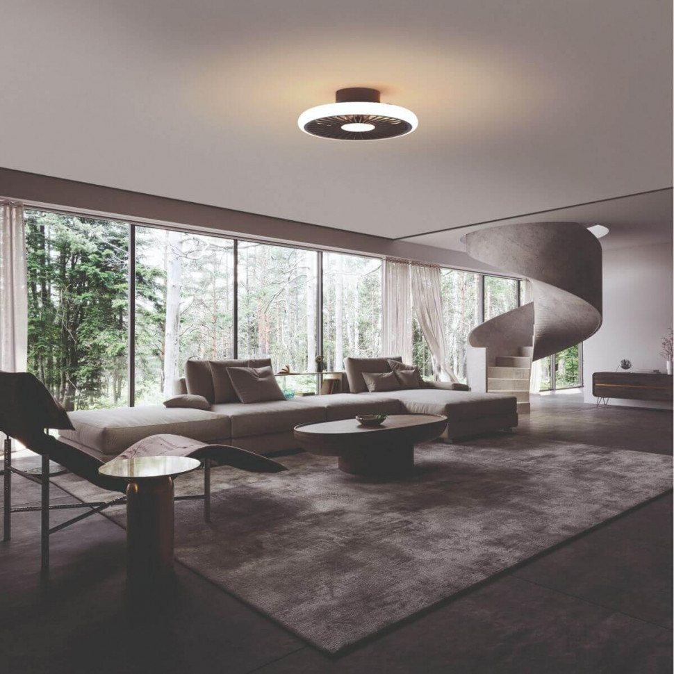 Потолочная светодиодная люстра-вентилятор Mantra TURBO 8232