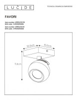 Спот Lucide Favori 09932/01/31 Спот Lucide Favori 09932/01/31