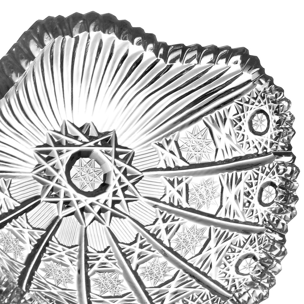 Розетка ракушка 11см."Хрусталь 66666"