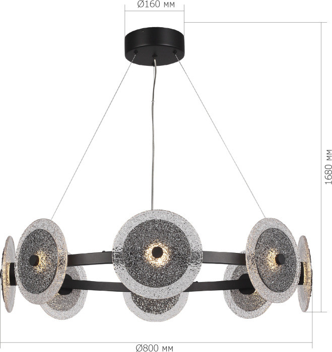 Подвесной светильник Alumno SL6142.443.01 ST Luce