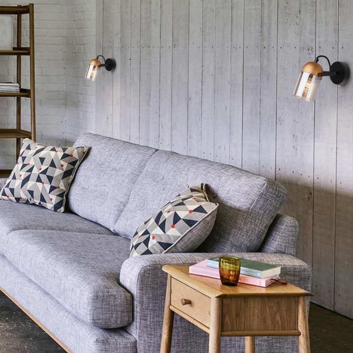 Спот Mars 20122/1 черный / золото Eurosvet