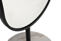 Зеркало напольное овальное в черной раме