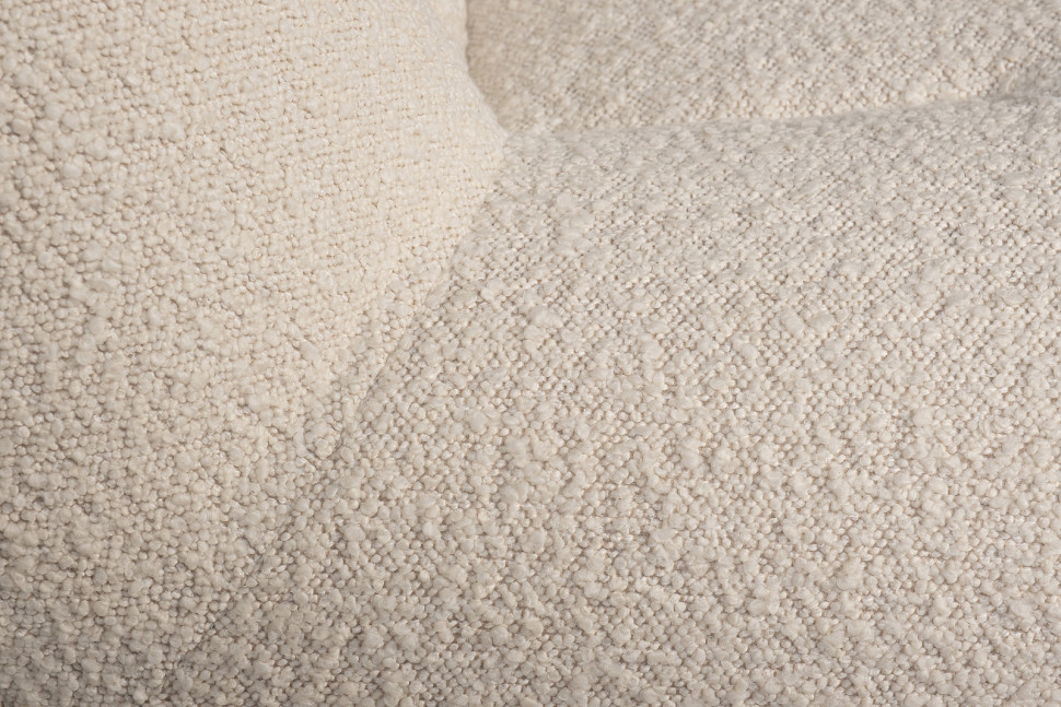 Кресло без подлокотников букле бежевое