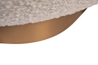 Кресло без подлокотников букле бежевое Кресло без подлокотников букле бежевое