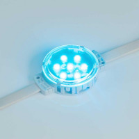 Светодиодный модуль Arlight SPI-F7-D50 24V RGB-RAM-Auto 036826 Светодиодный модуль Arlight SPI-F7-D50 24V RGB-RAM-Auto 036826