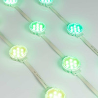 Светодиодный модуль Arlight SPI-F7-D50 24V RGB-RAM-Auto 036826 Светодиодный модуль Arlight SPI-F7-D50 24V RGB-RAM-Auto 036826