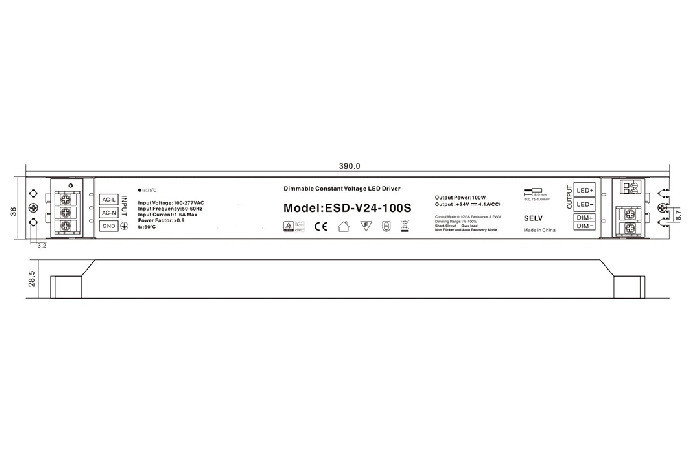 Блок питания RC RC-100-24 Lumker