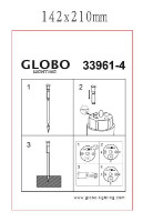 Грунтовый светильник Solar 33961-4 Globo Грунтовый светильник Solar 33961-4 Globo
