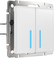 Выключатель Встраиваемые механизмы белые W4520601 Werkel Выключатель Встраиваемые механизмы белые W4520601 Werkel