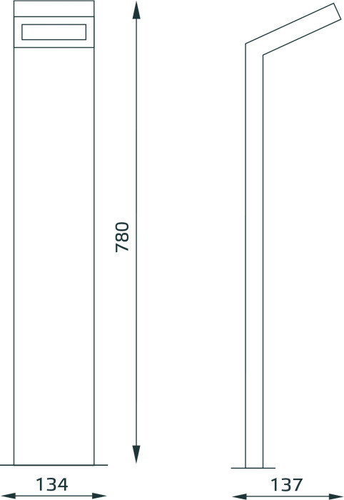 Наземный светильник Electra GD111 Gauss