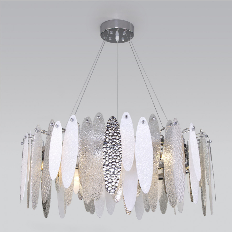 Подвесная люстра Canaria 324/10 хром Bogate's