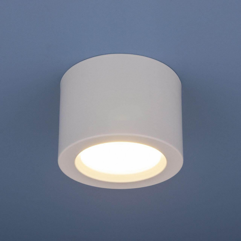 Потолочный светодиодный светильник Elektrostandard DLR026 6W 4200K белый матовый a040440