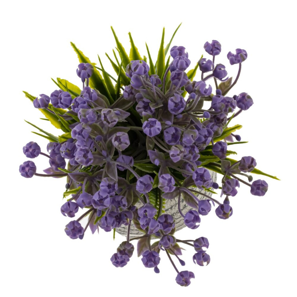 Цветочная композиция, L12 W11 H17 см