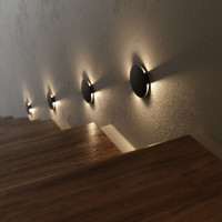 Подсветка для лестниц и ступеней Step MRL LED 1119 черный Elektrostandard