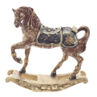 Фигурка декоративная "Лошадка-качалка", L16 W5,5 H16,5 см