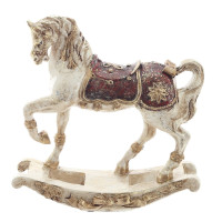 Фигурка декоративная "Лошадка-качалка", L16 W5,5 H16,5 см