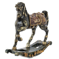 Фигурка декоративная "Лошадка-качалка", L16 W5,5 H16,5 см