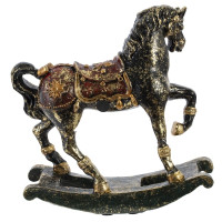 Фигурка декоративная "Лошадка-качалка", L16 W5,5 H16,5 см