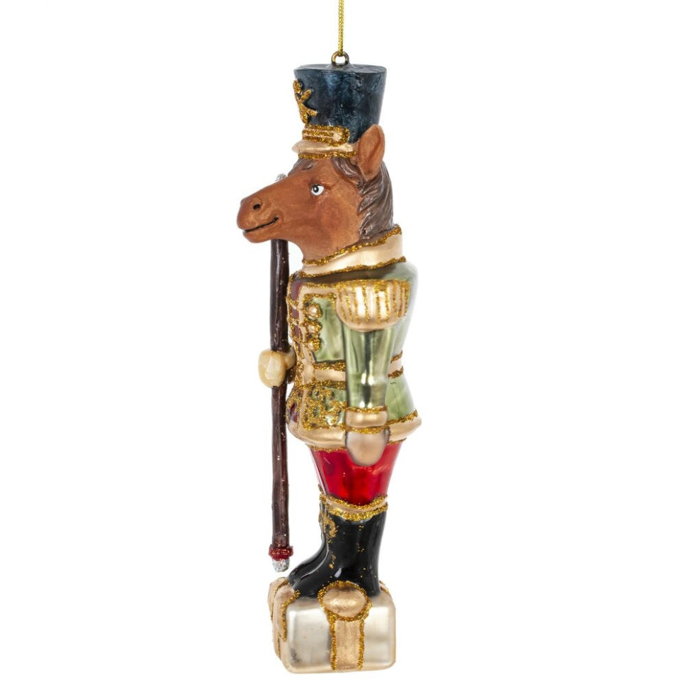 Украшение новогоднее "Лошадь", L5 W4,5 H17 см