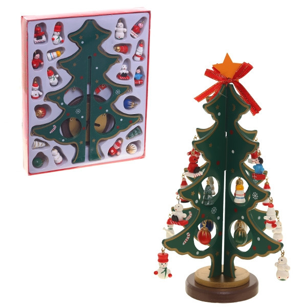 Изделие декоративное "Ёлка", L18 W18 H24 см