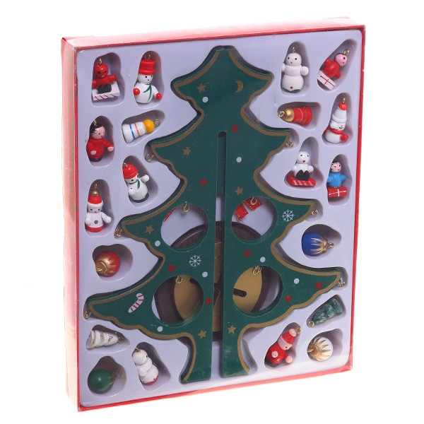 Изделие декоративное "Ёлка", L18 W18 H24 см