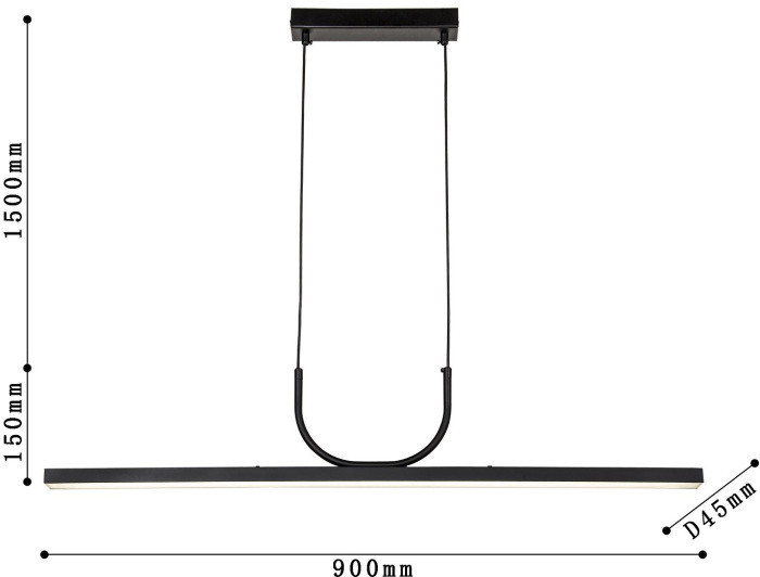 Подвесной светильник Raya 4096-1P Favourite