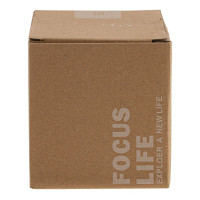 Кружка с крышкой и ложкой, 350 мл, L12,5 W8 H10,5 см