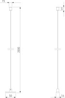 Подвесной комплект Line Magnetic 85226/00 Elektrostandard