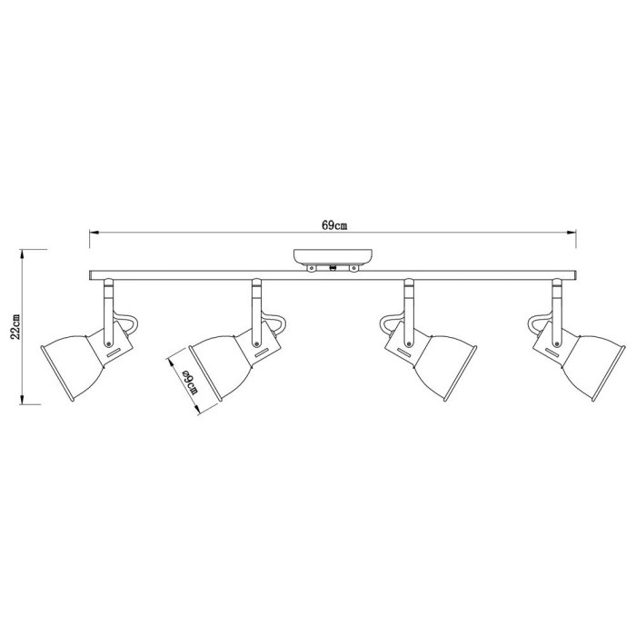 Спот Jovi A1677PL-4WH Arte Lamp