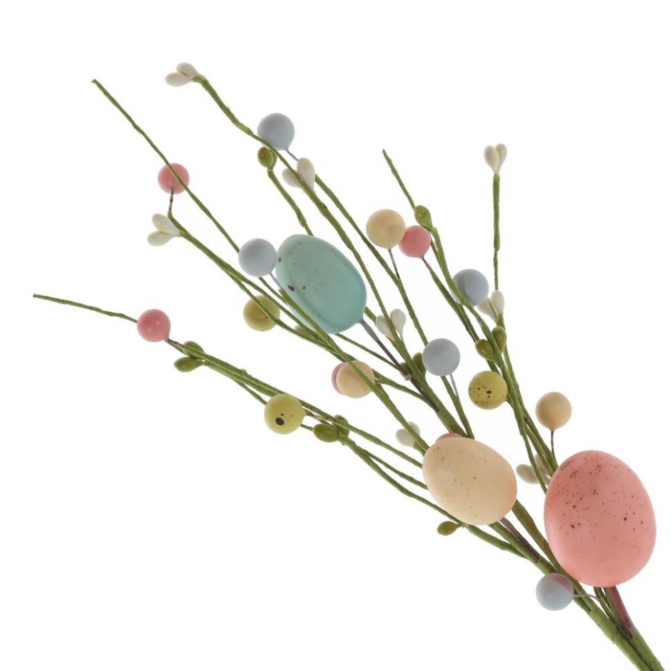 Ветка искусственная "Пасхальная", L10 W4,5 H40 см