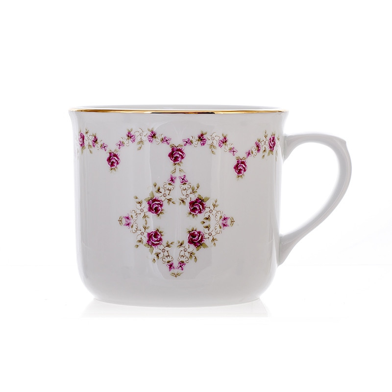 Кружка 650мл."Роза мелкая"