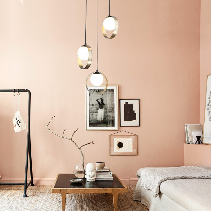 Подвесной светильник Dublin 50205/3 черный / бронза Eurosvet