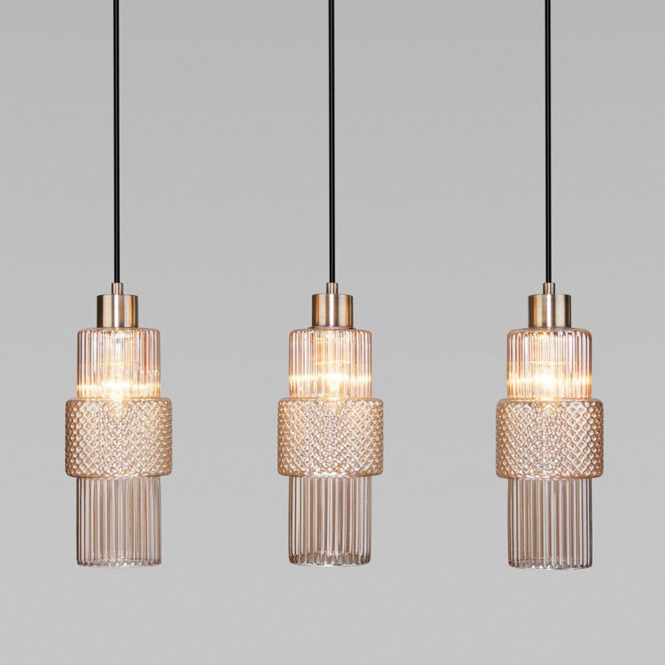 Подвесной светильник Eurosvet Soho 50209/3 бронза