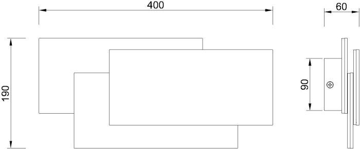 Настенный светильник Tahiti 8088 Mantra