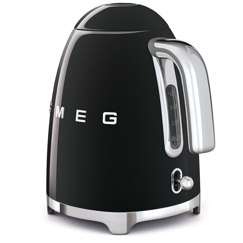 Чайник электрический 1,7л.2400Вт."Smeg" черный