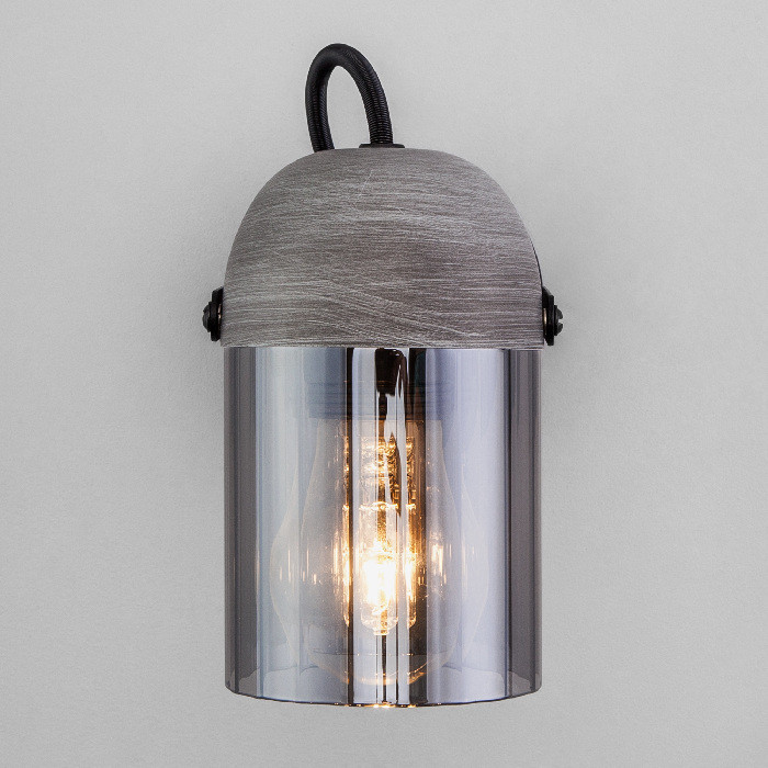 Спот Mars 20122/1 черный / серый Eurosvet