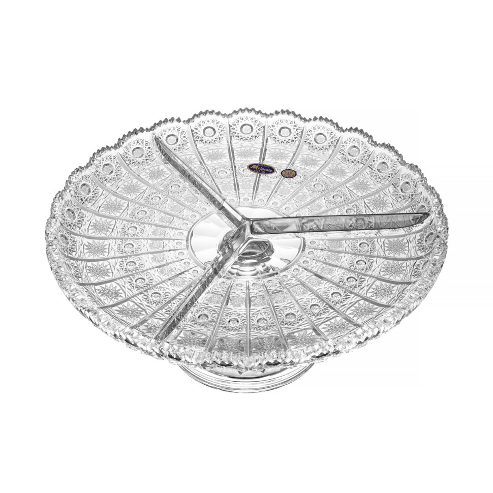 Менажница н/н 30,5см."Хрусталь 63333"