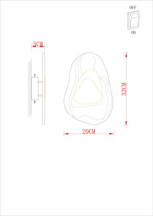 Настенный светильник Libertas A2096AP-5BK Arte Lamp