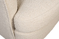 Кресло поворотное букле бежевое Кресло поворотное букле бежевое