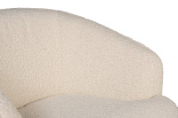 Кресло поворотное букле бежевое Кресло поворотное букле бежевое