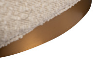 Кресло поворотное букле бежевое Кресло поворотное букле бежевое