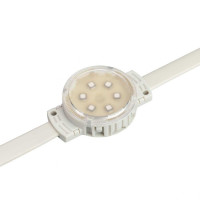 Светодиодный модуль Arlight SPI-F6-D40 24V RGB-RAM-Auto 036828 Светодиодный модуль Arlight SPI-F6-D40 24V RGB-RAM-Auto 036828