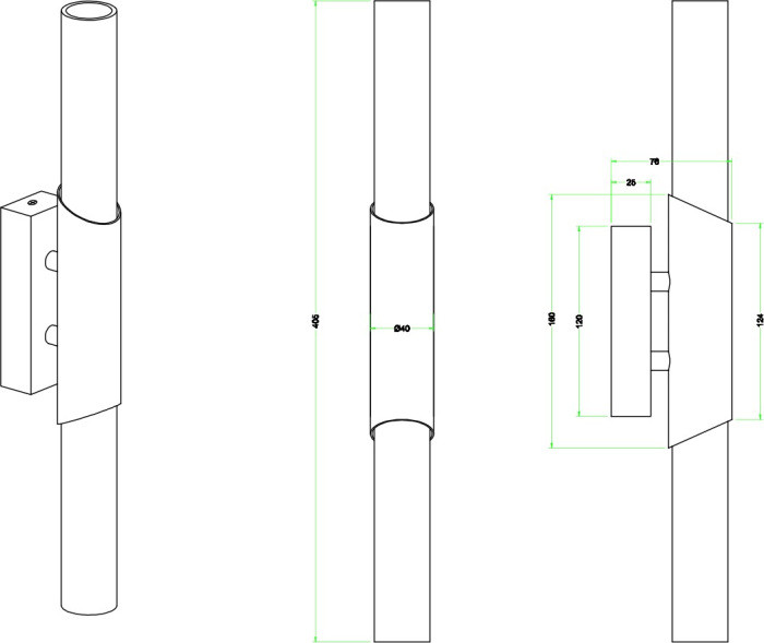 Настенный светильник Twin ZRS.19020.2 Zortes