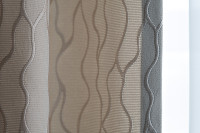 Портьера Mesh 275х260см бежевая