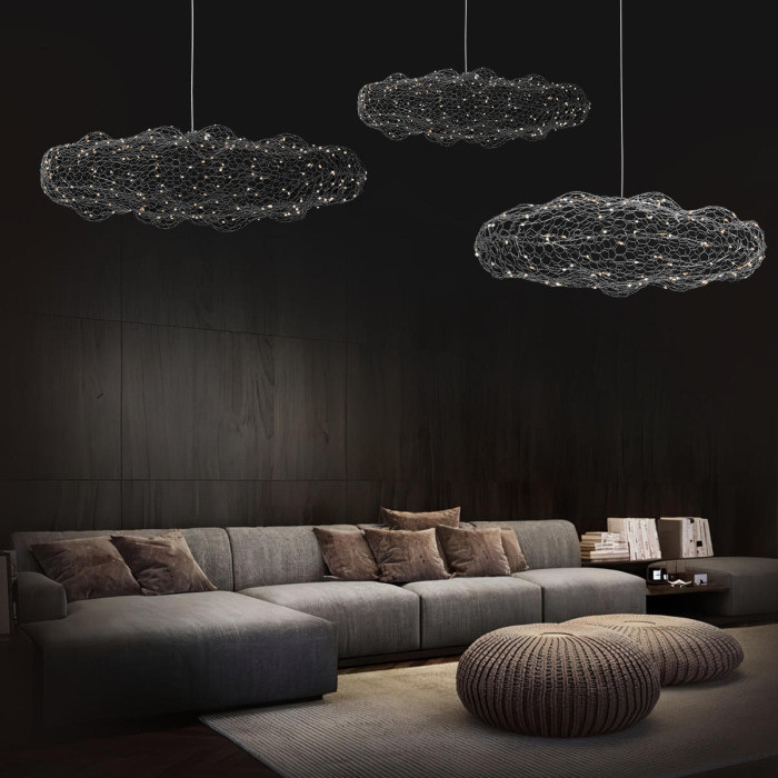 Подвесной светильник Cloud 10247/1500 Silver Loft It